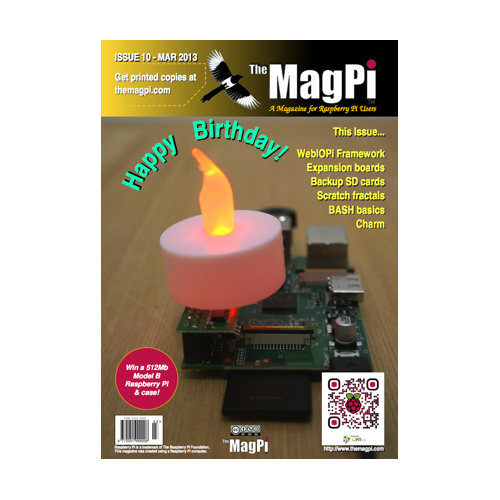 2013-03: The MagPi Magazine #010 (engl.)