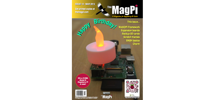 2013-03: The MagPi Magazine #010 (engl.)
