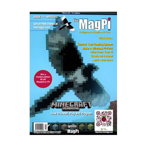 2013-04: The MagPi Magazine #011 (engl.)