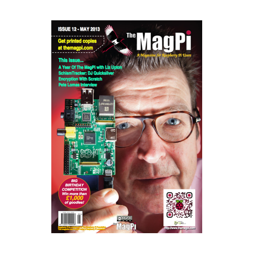 2013-05: The MagPi Magazine #012 (engl.)