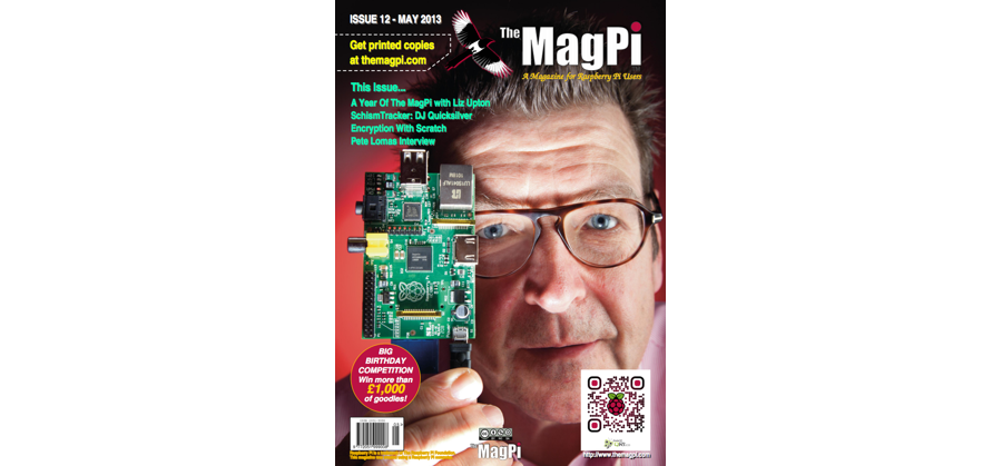 2013-05: The MagPi Magazine #012 (engl.)