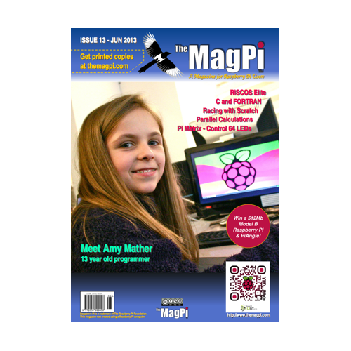 2013-06: The MagPi Magazine #013 (engl.)