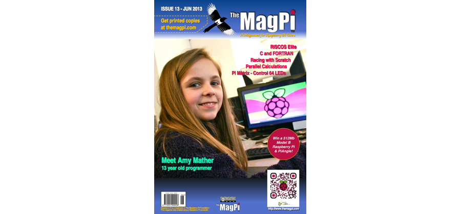 2013-06: The MagPi Magazine #013 (engl.)
