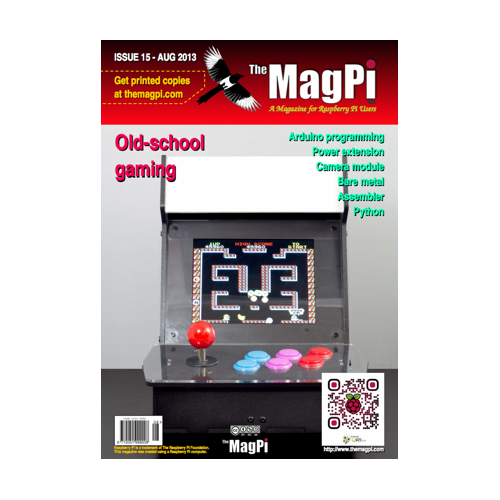 2013-08: The MagPi Magazine #015 (engl.)