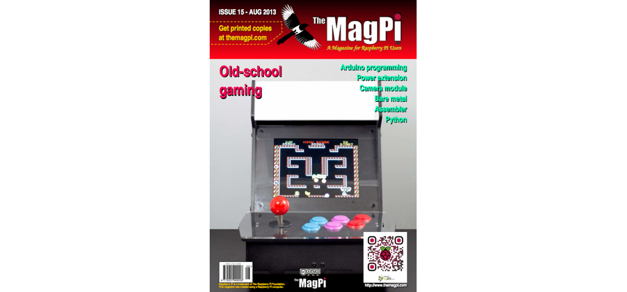 2013-08: The MagPi Magazine #015 (engl.)