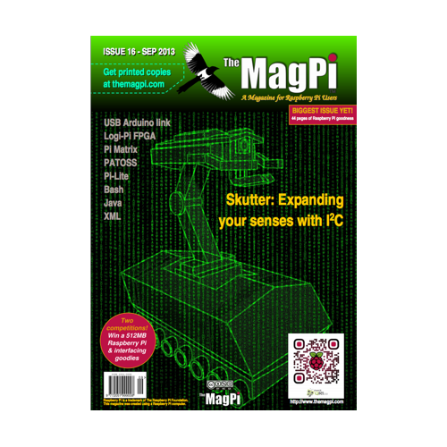 2013-09: The MagPi Magazine #016 (engl.)