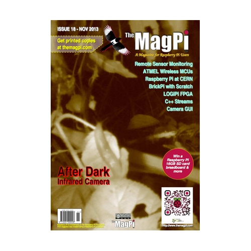 2013-11: The MagPi Magazine #018 (engl.)