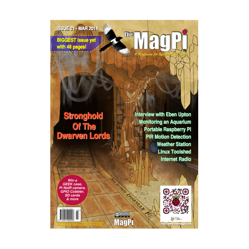 2014-03: The MagPi Magazine #021 (engl.)