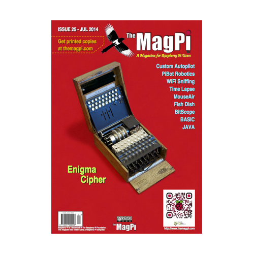 2014-07: The MagPi Magazine #025 (engl.)