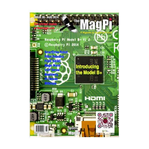 2014-08: The MagPi Magazine #026 (engl.)