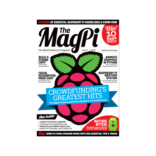 2015-04: The MagPi Magazine #032 (engl.)