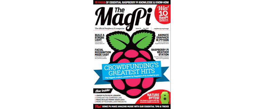 2015-04: The MagPi Magazine #032 (engl.)