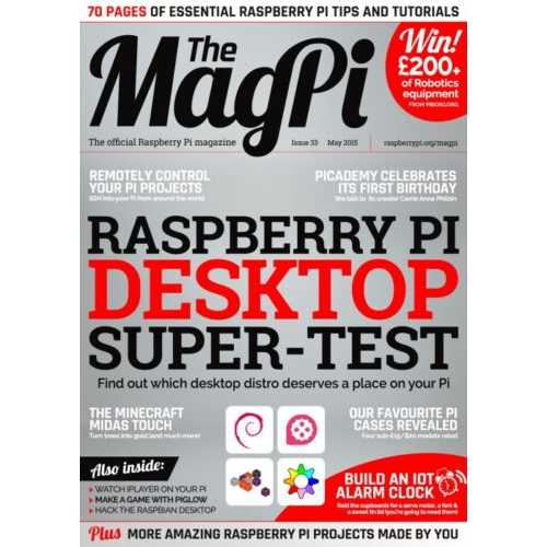 2015-05: The MagPi Magazine #033 (engl.)