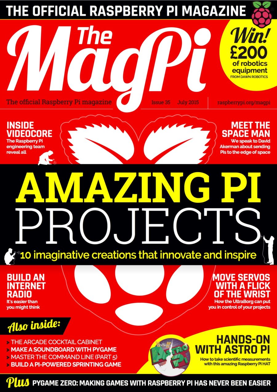 2015-07: The MagPi Magazine #035 (engl.)