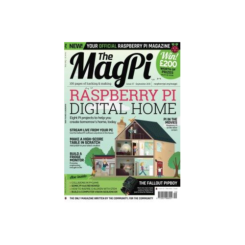 2015-09: The MagPi Magazine #037 (engl.)