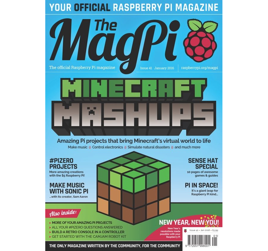 2016-01: The MagPi Magazine #041 (engl.)
