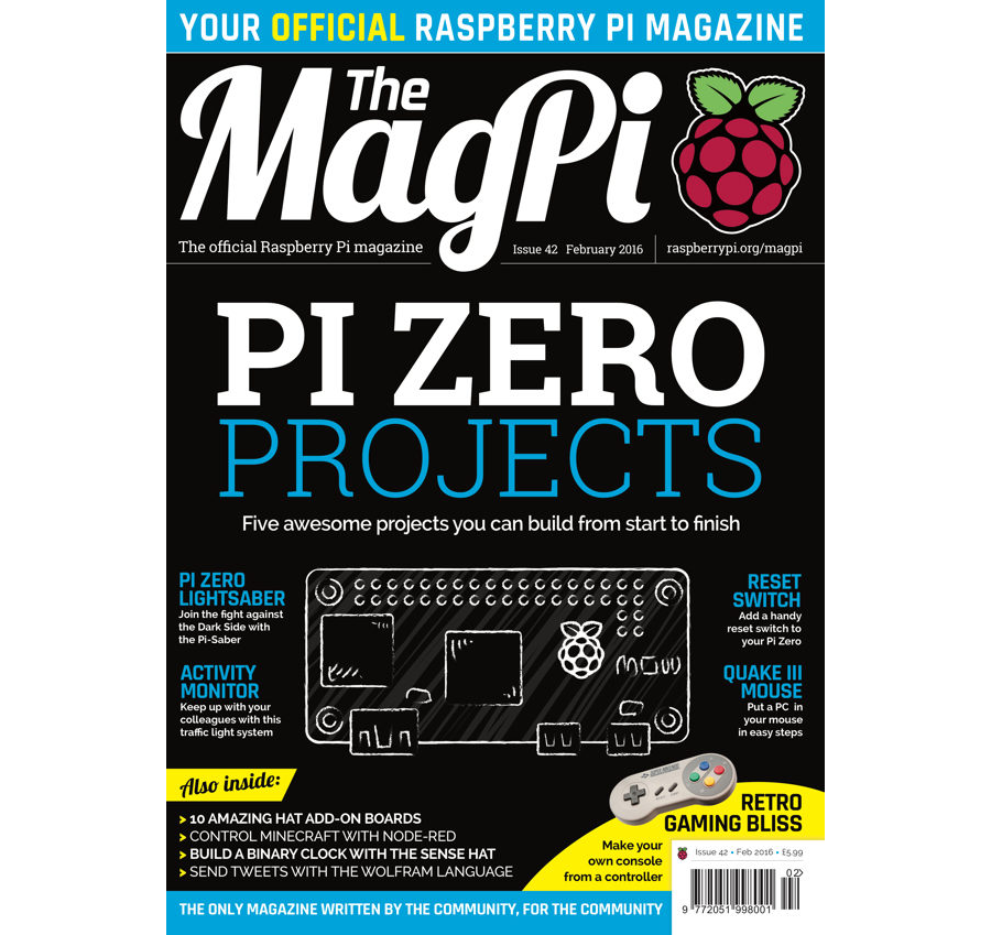 2016-02: The MagPi Magazine #042 (engl.)