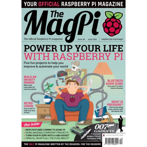 2016-04: The MagPi Magazine #044 (engl.)