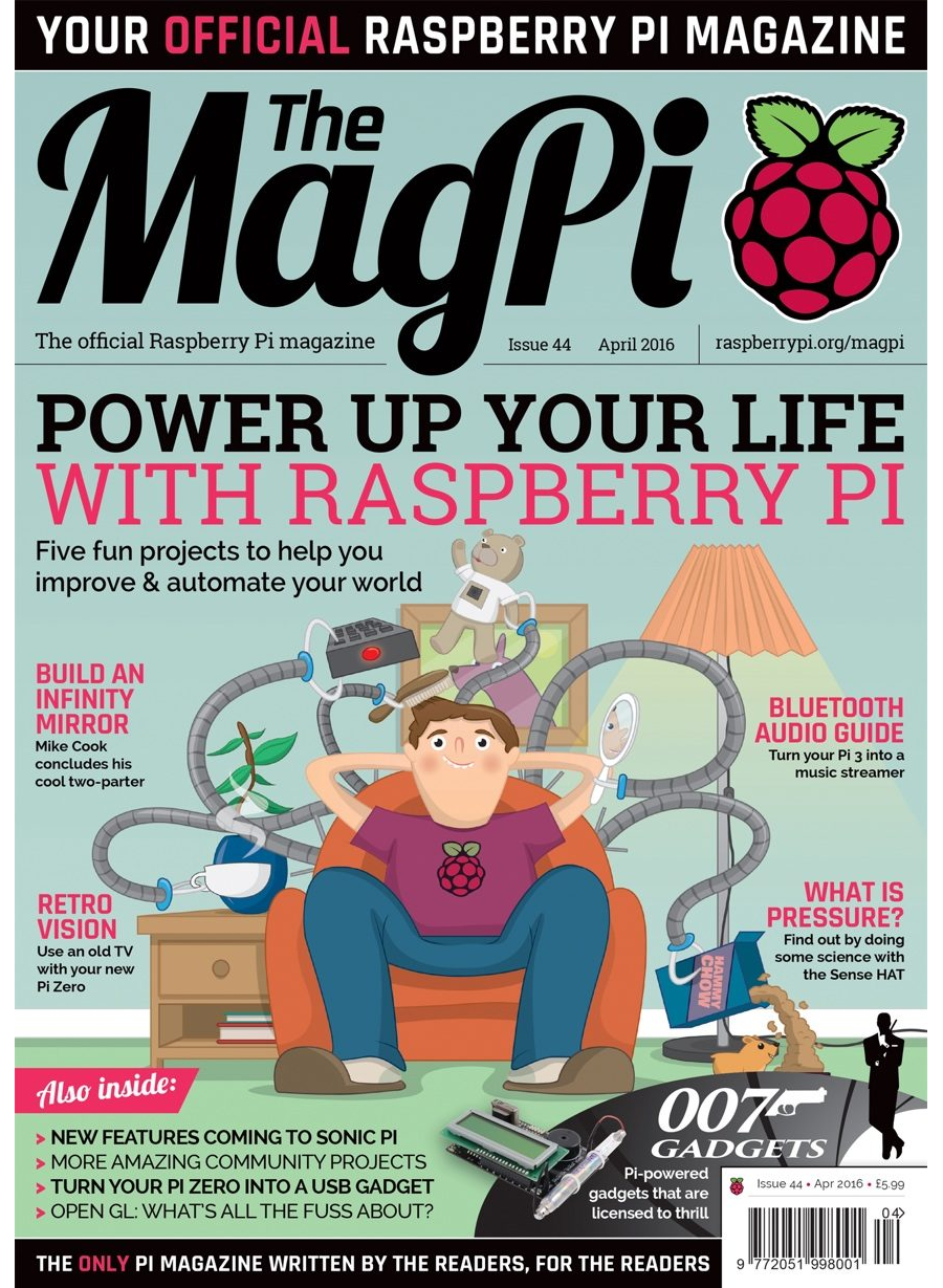2016-04: The MagPi Magazine #044 (engl.)