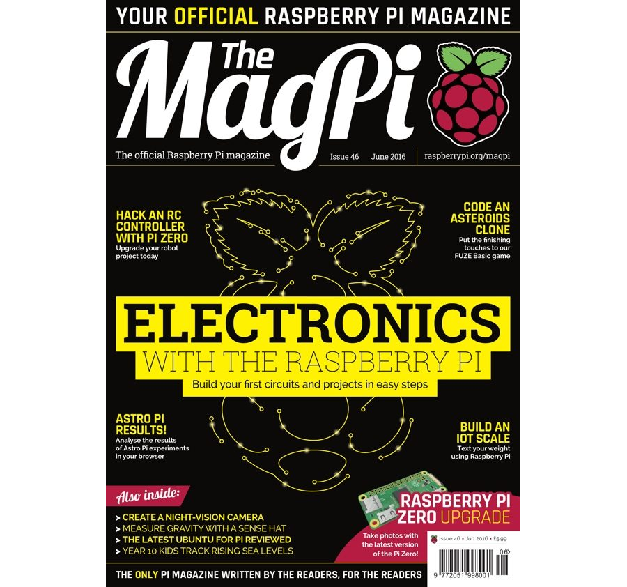 2016-06: The MagPi Magazine #046 (engl.)