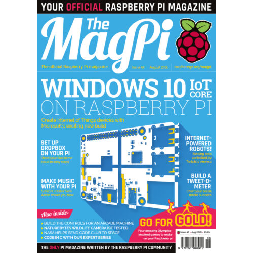 2016-08: The MagPi Magazine #048 (engl.)