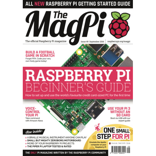 2016-09: The MagPi Magazine #049 (engl.)