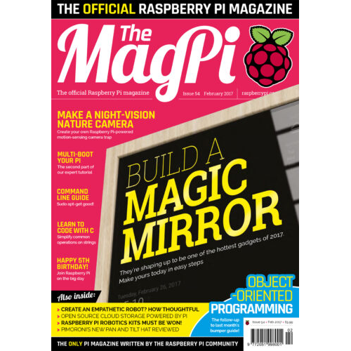 2017-02: The MagPi Magazine #054 (engl.)