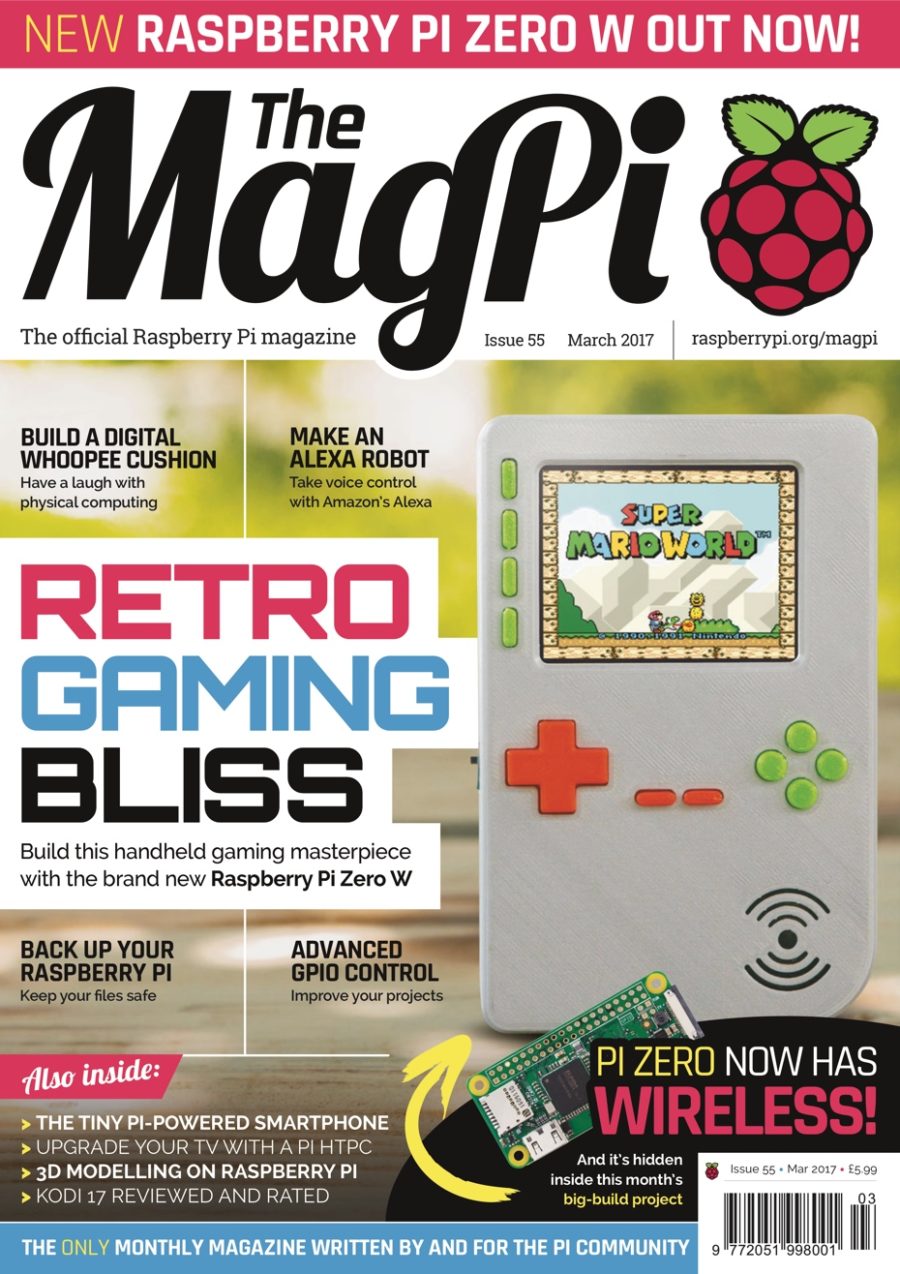 2017-03: The MagPi Magazine #055 (engl.)