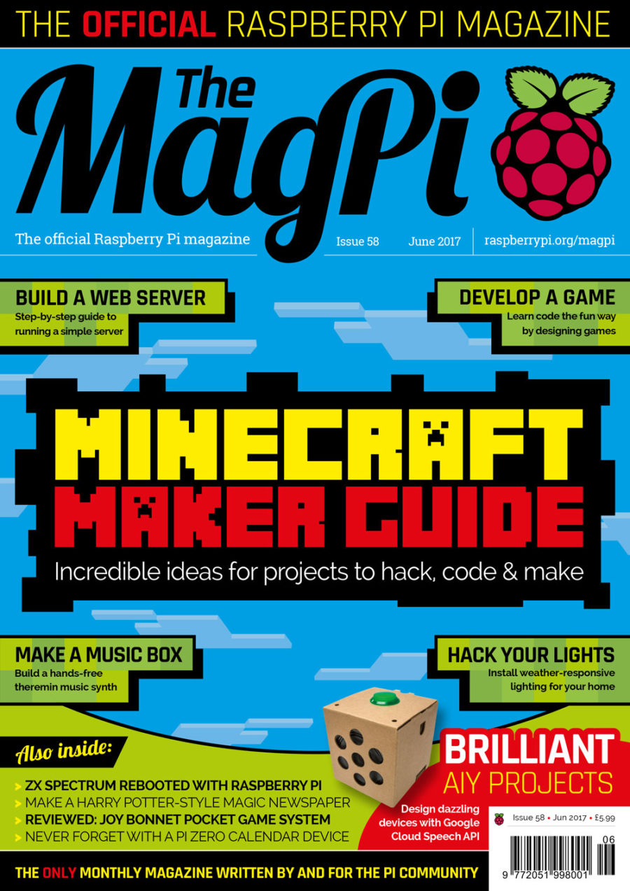 2017-06: The MagPi Magazine #058 (engl.)