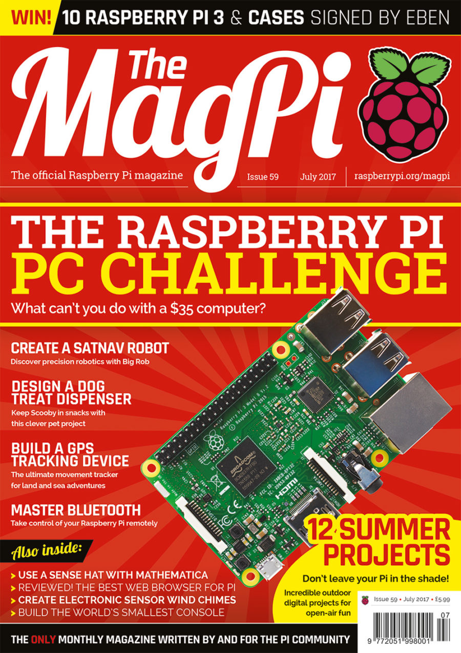 2017-07: The MagPi Magazine #059 (engl.)