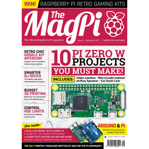 2017-09: The MagPi Magazine #061 (engl.)