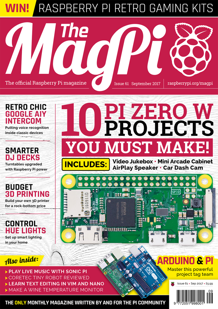 2017-09: The MagPi Magazine #061 (engl.)