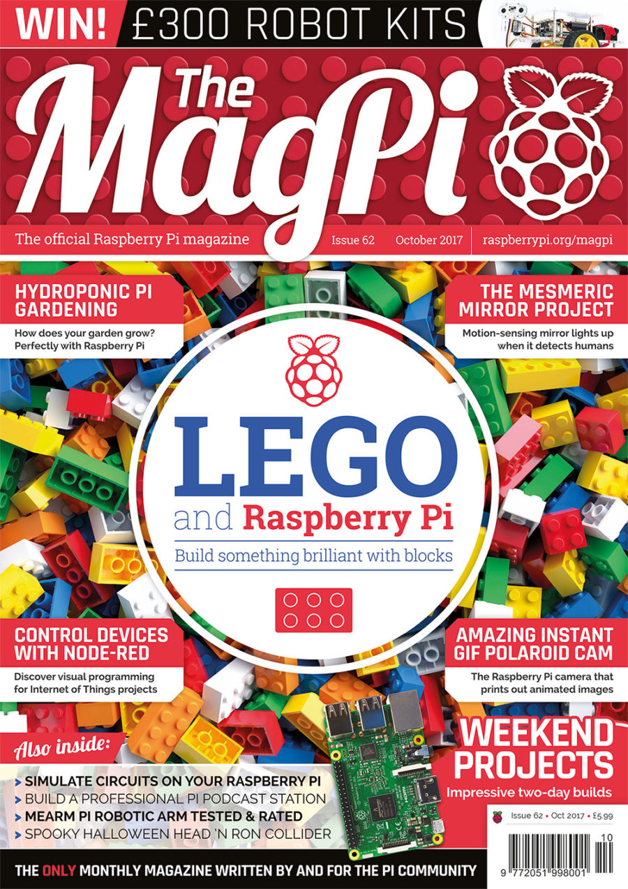 2017-10: The MagPi Magazine #062 (engl.)