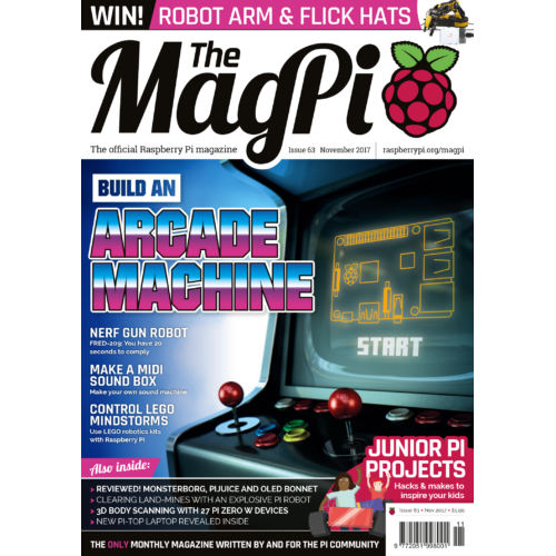 2017-11: The MagPi Magazine #063 (engl.)