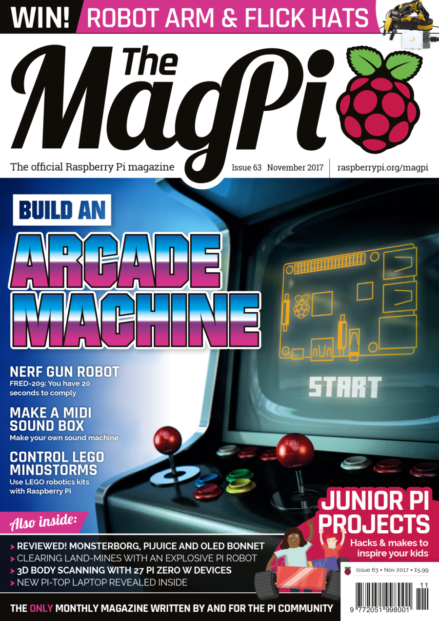 2017-11: The MagPi Magazine #063 (engl.)