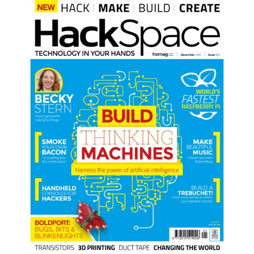 2017-12: HackSpace Magazine #001 (engl.)