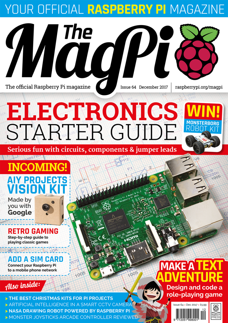2017-12: The MagPi Magazine #064 (engl.)