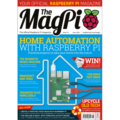 2018-06: The MagPi Magazine #070 (engl.)