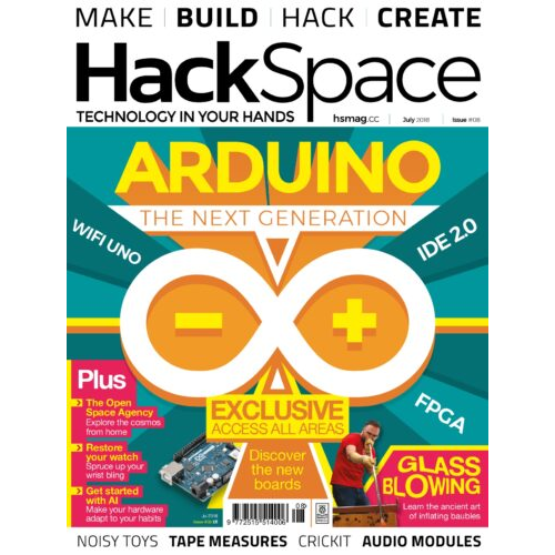 2018-07: HackSpace Magazine #008 (engl.)