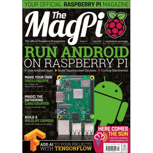 2018-07: The MagPi Magazine #071 (engl.)