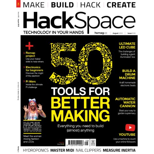 2018-08: HackSpace Magazine #009 (engl.)