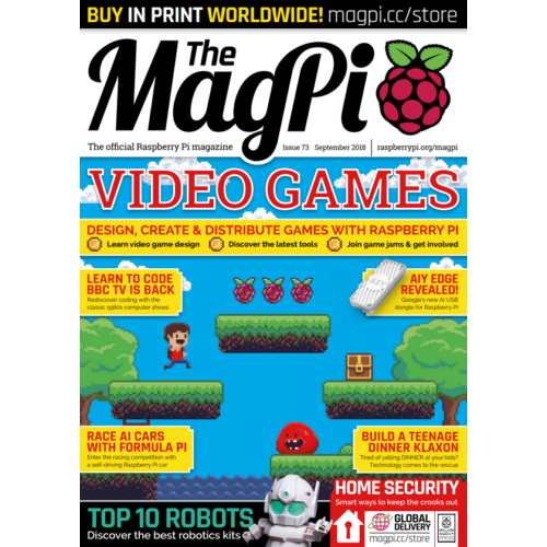 2018-09: The MagPi Magazine #073 (engl.)