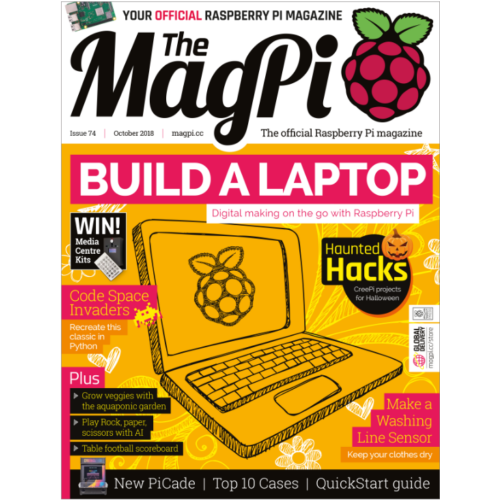 2018-10: The MagPi Magazine #074 (engl.)