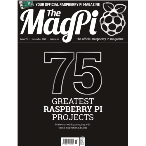 2018-11: The MagPi Magazine #075 (engl.)