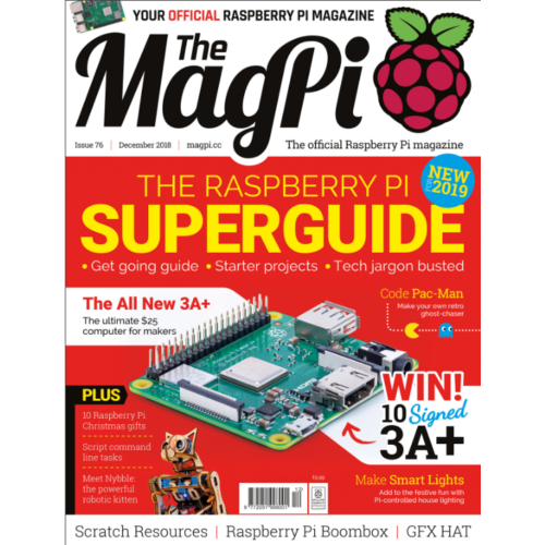 2018-12: The MagPi Magazine #076 (engl.)