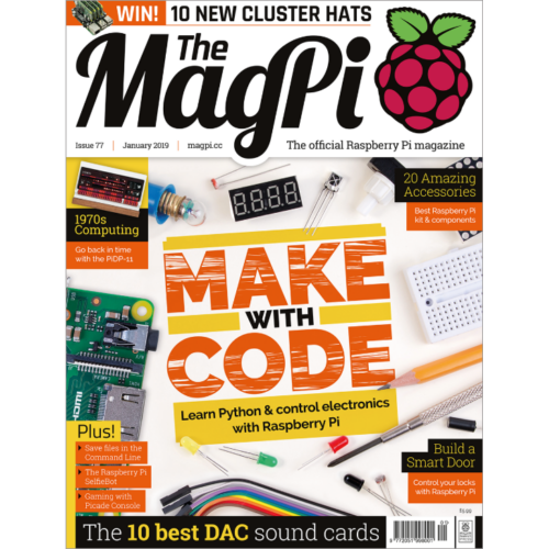 2019-01: The MagPi Magazine #077 (engl.)