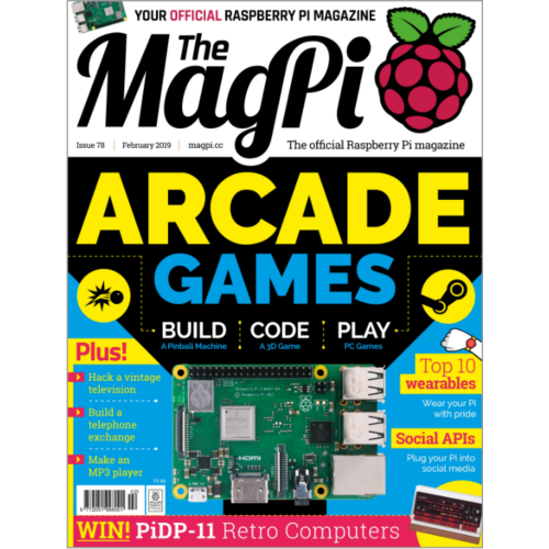 2019-02: The MagPi Magazine #078 (engl.)