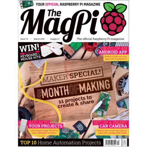 2019-03: The MagPi Magazine #079 (engl.)