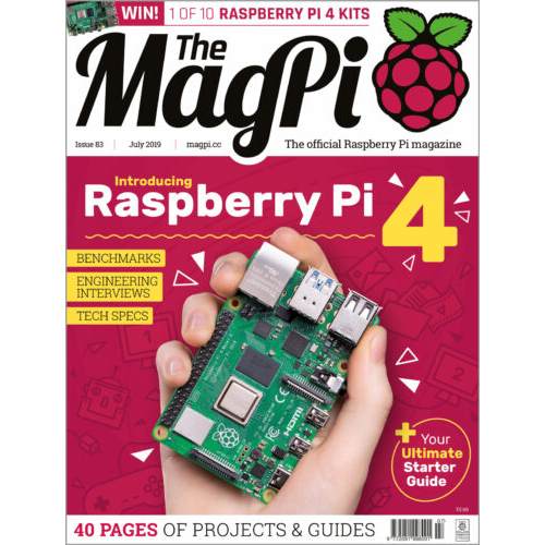 2019-07: The MagPi Magazine #083 (engl.)