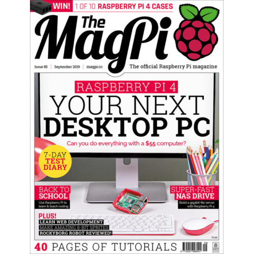 2019-09: The MagPi Magazine #085 (engl.)